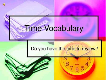 Do you have the time to review?