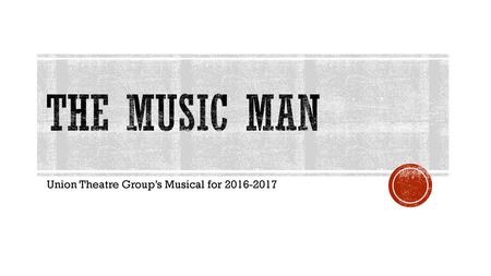 Union Theatre Group’s Musical for