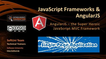 JavaScript Frameworks & AngularJS