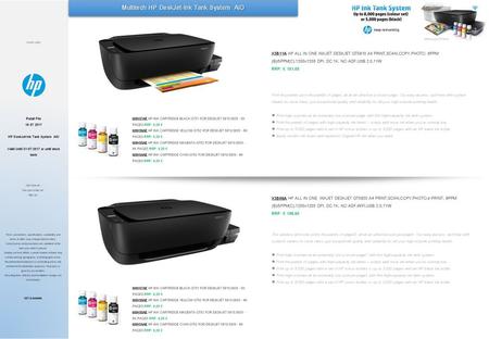 Multitech HP DeskJet-Ink Tank System AiO