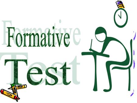 Formative Test.