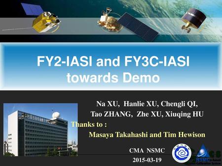 FY2-IASI and FY3C-IASI towards Demo