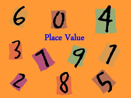 Place Value.