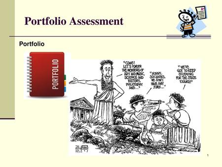 Portfolio Assessment Portfolio.