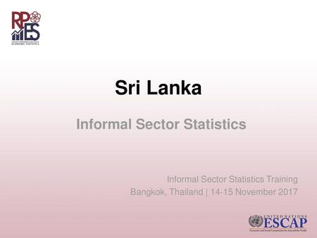 Informal Sector Statistics