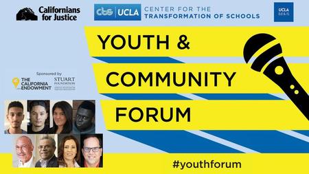 #youthandcommunityforum