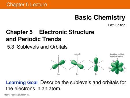 Basic Chemistry Chapter 5 Electronic Structure and Periodic Trends