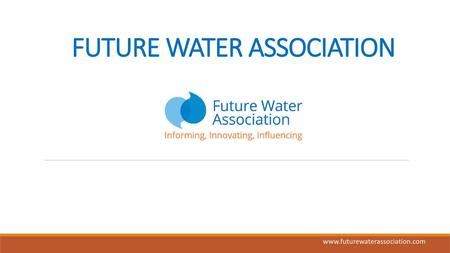 FUTURE WATER ASSOCIATION