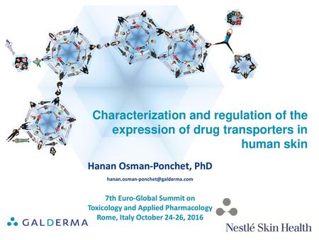 Hanan Osman-Ponchet, PhD  7th Euro-Global Summit on