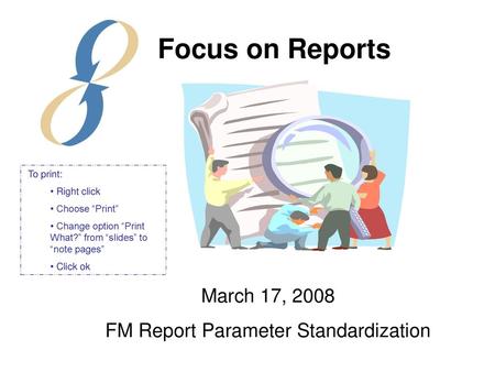 FM Report Parameter Standardization