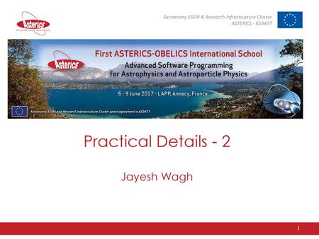 Practical Details - 2 Jayesh Wagh