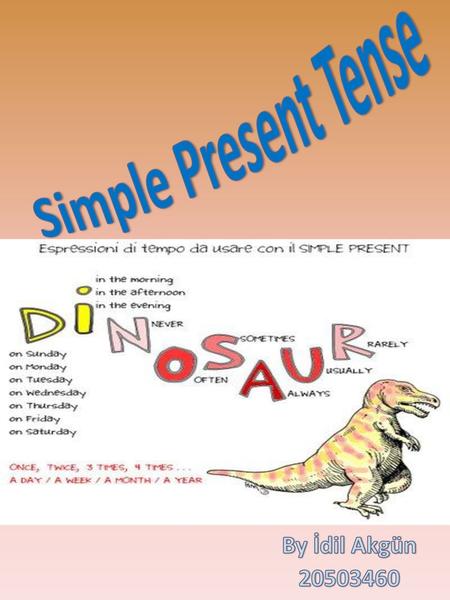 Simple Present Tense By İdil Akgün 20503460.