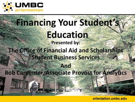 Financing Your Student’s Education