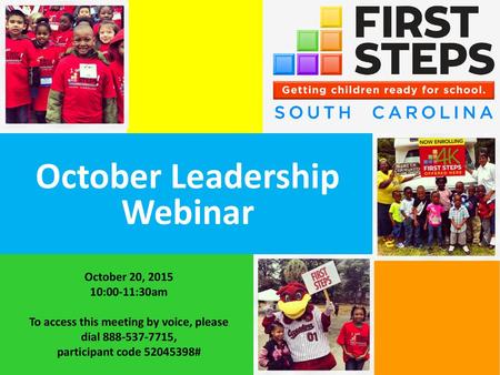 October Leadership Webinar