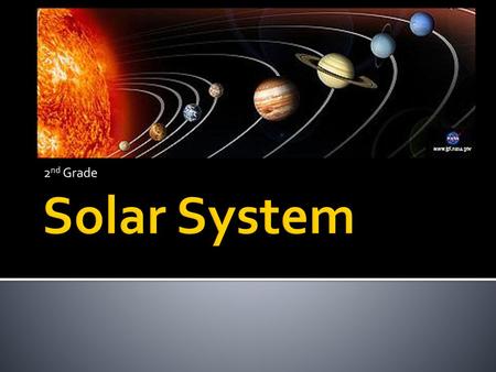 2nd Grade Solar System.