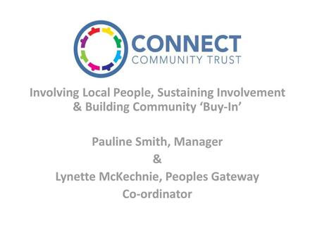 Lynette McKechnie, Peoples Gateway