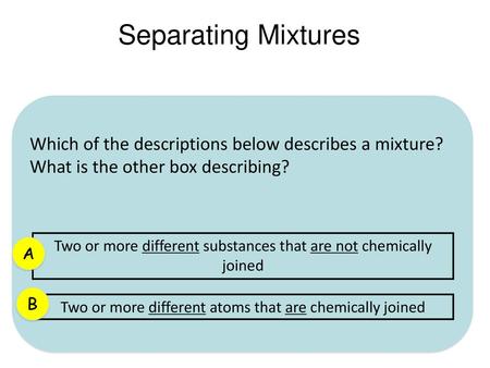 Separating Mixtures Lesson 5: Extracting Salt