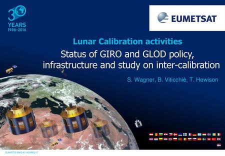 Lunar Calibration activities