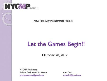 New York City Mathematics Project