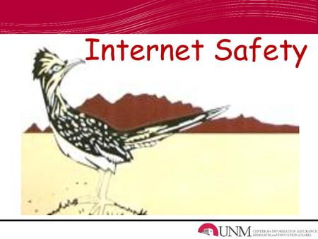 Internet Safety.