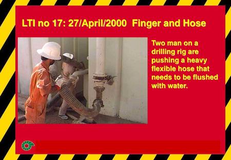 LTI no 17: 27/April/2000 Finger and Hose