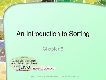 An Introduction to Sorting