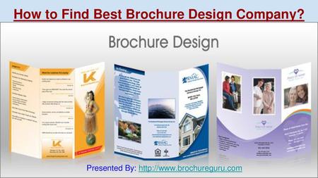 How to Find Best Brochure Design Company?