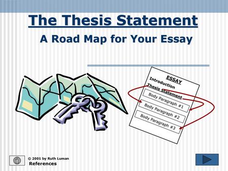 A Road Map for Your Essay