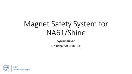 Magnet Safety System for NA61/Shine