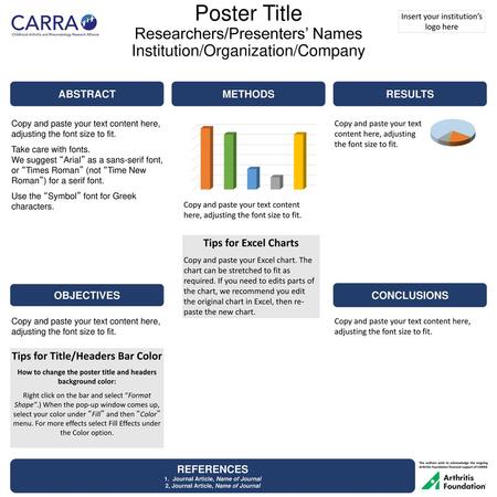 Insert your institution’s logo here ABSTRACT METHODS RESULTS