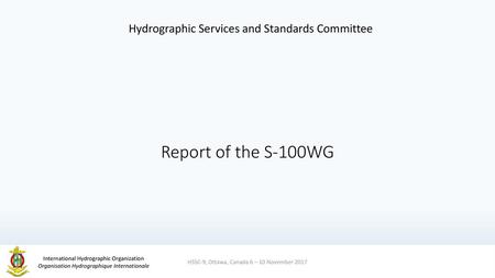 Hydrographic Services and Standards Committee