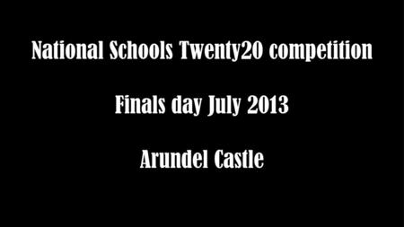 National Schools Twenty20 competition