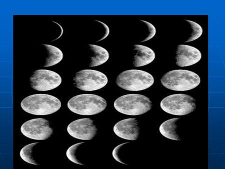 The Regular cycle of the Earth- Moon system.