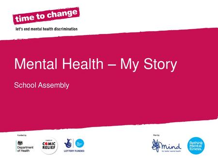 Mental Health – My Story