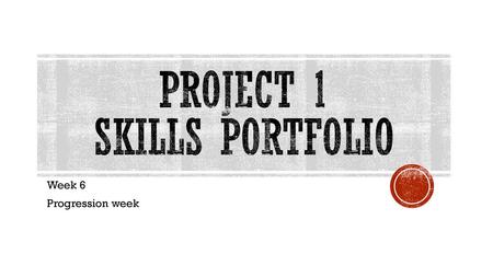 Project 1 skills portfolio