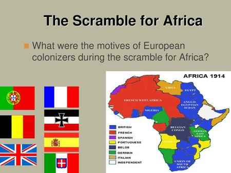 The Scramble for Africa