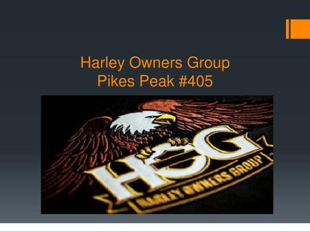 Harley Owners Group Pikes Peak #405