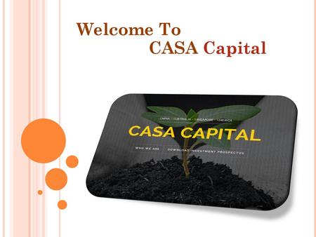 Welcome To CASA Capital