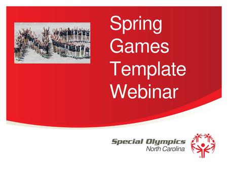 Spring Games Template Webinar