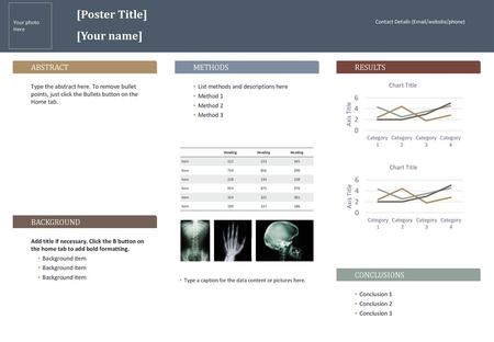 [Poster Title] [Your name] abstract methods results background