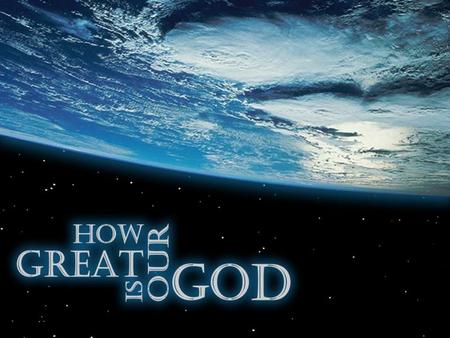 Psalm 66 1 Shout for joy to God, all the earth; 2 sing the glory of his name; give to him glorious praise! 3 Say to God, “How awesome are your deeds!