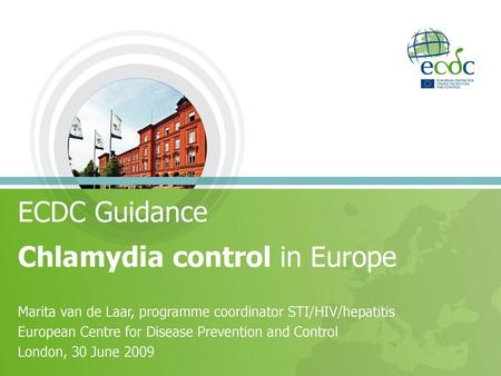 Chlamydia control in Europe