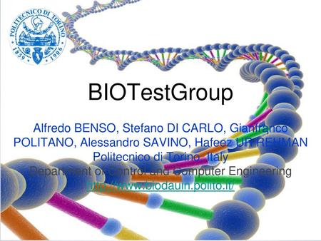 BIOTestGroup - introduction