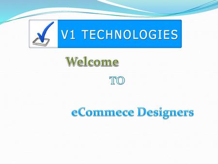 Welcome TO eCommece Designers.