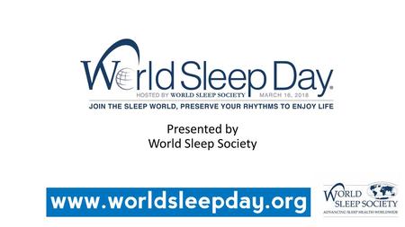 Presented by World Sleep Society