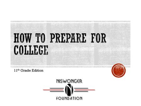 How to prepare for College