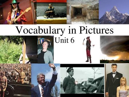 Vocabulary in Pictures