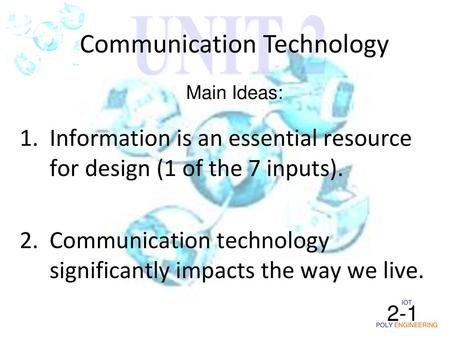 Communication Technology