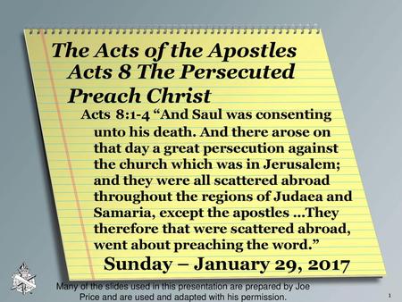 The Acts of the Apostles