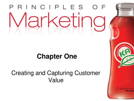 Creating and Capturing Customer Value